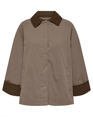 Orchid Cordoroy Parka Jacke